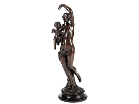 Bronzestatue der Venus